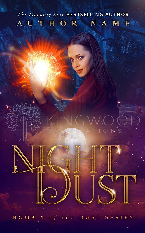 Night Dust e-book cover design for sale