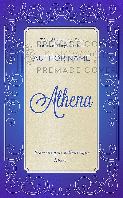 athena historical abstract general premade cover design full 100