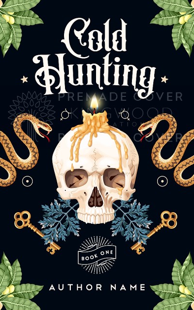 YA fantasy thriller paranormal preamde cover design