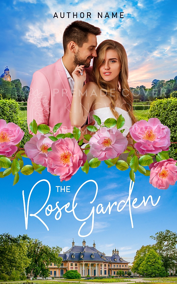 the rose garden - contemporary sweet romance premade cover